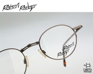 Robert Rudger 1500 153 42, 90s gray round eyeglasses frames mens & womens NOS - Picture 1 of 11