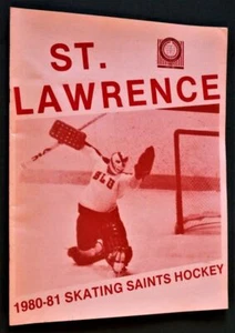 1980-81 St. Lawrence University Saints- Yearbook- Program- Guide- NCAA- EX-MT - Picture 1 of 4