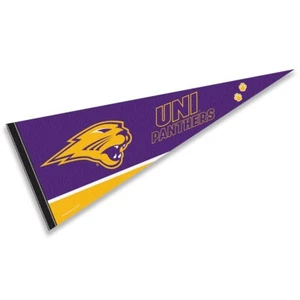 Northern Iowa Panthers Full Size 12 in X 30 in College NCAA Pennant - Picture 1 of 4