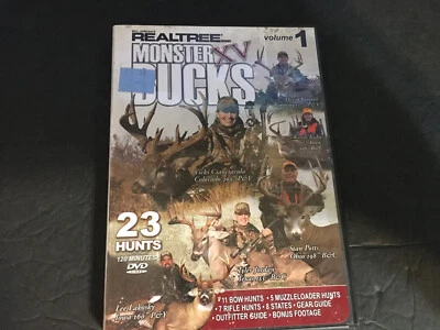 Monster Bucks XV Vol 1 Bill Jordan's REALTREE Deer Hunt DVD - Image 1 of 4