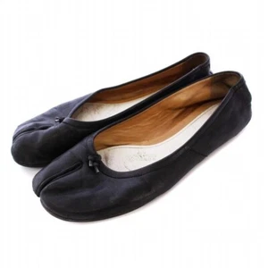 Maison Margiela Tabi Ballerina Shoes Flat Shoes Low Black EU:38.5 - Picture 1 of 8