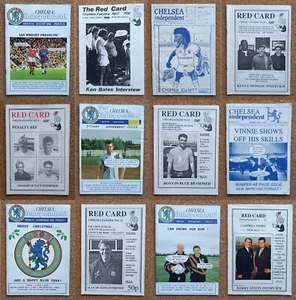Football Fanzine Chelsea The Red Card / Chelsea Independent - Various Issues - Picture 1 of 25