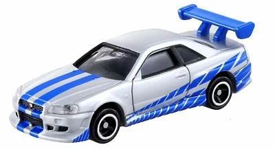 Dream TOMICA No.150 Fast and Furious BNR34 SKYLINE GT-R Die-cast toy Wild Speed - Image 1 of 2