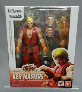 SH S.H. Figuarts Ken Masters Street Fighter IV Bandai Japan USED- - Picture 1 of 10