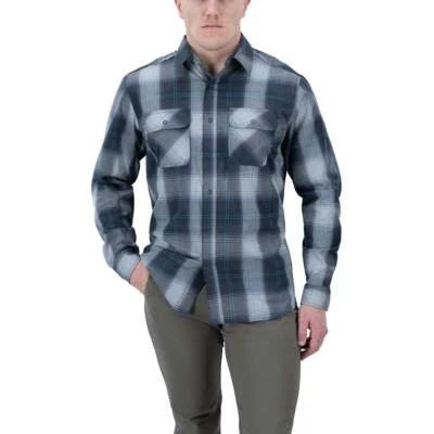 Vertx Guardian 2.0 Long Sleeve Shirt Plaid Undertow Blue Large VTX1441-UBLP-L - Image 1 of 2