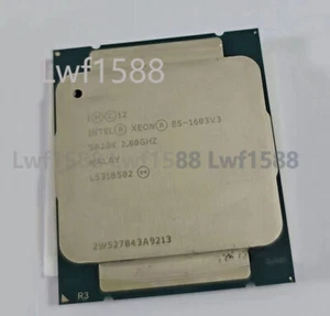 Intel Xeon E5-1603 V3 2.80GHz quad-core 10MB SR20K LGA2011-3 CPU processor1603v3 - Picture 1 of 1