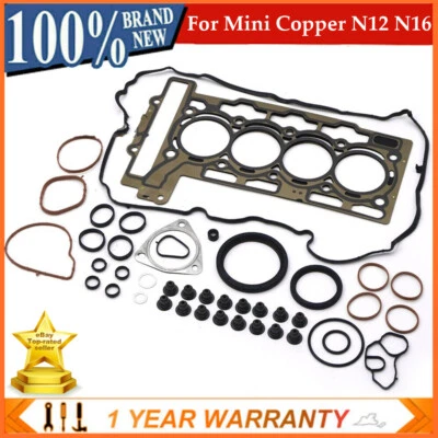 Engine Overhaul Gasket Seals Kit For Mini Cooper Clubman R55 R56 N12 N16 1.6L - Image 1 of 4