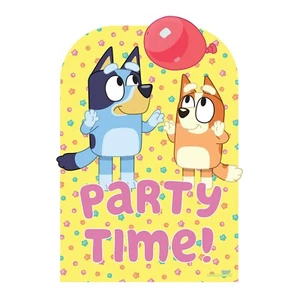 Bluey Et Bingo Ballon Fête Carton Décor Officiel Taille Enfant Standee - Photo 1/4