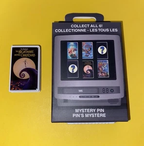 Pin VHS Movie The Nightmare Before Christmas Disney NMBC Jack Mystery Box 2020 - Picture 1 of 2