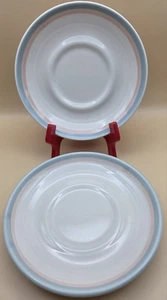 Set Of 2 Pfaltzgraff Sunrise Saucers  - Picture 1 of 7