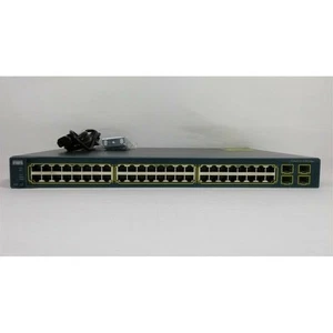 CISCO WS-C3560-48TS-S Catalyst 3560 48 10/100 + 4 SFP IPB - Picture 1 of 6