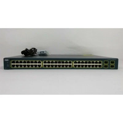 CISCO WS-C3560-48TS-S Catalyst 3560 48 10/100 + 4 SFP IPB - Image 1 of 4