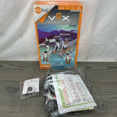VEX Robotics Explorers Rover by HEXBUG Stem starter 70+ pieces, Age 6 To 12 - Image 1 of 4