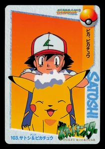 LP - Pokemon Ash & Pikachu #103 Carddass Anime Collection Japanese - Imagen 1 de 2