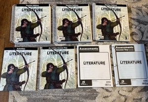 BJU Perspectives in Literature Teacher Ed-Part 1, 2 & 3 Assessment & Activities - Picture 1 of 8