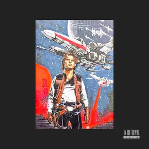 Han Solo - Star Wars - 1/1 Original Artist Sketch Card (Signed) - Picture 1 of 3