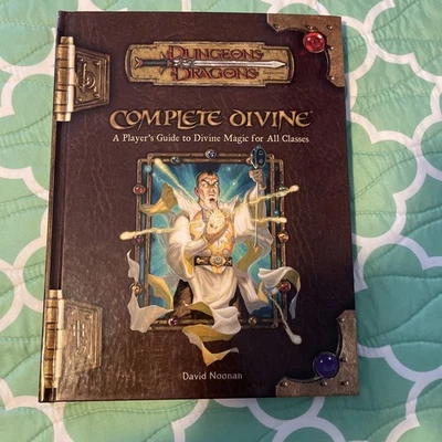 Dungeons & Dragons d20 v3.5 The Complete Divine Hardcover 2004 D&D WTC88036 Foto 1 de 3