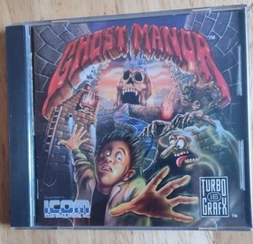 Ghost Manor (Turbo Grafx 16 tg16) Complete in Case W Manual And Sleeve Rare!