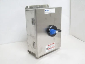 238909 New-No Box; Eaton ER53060UW Enclosed SS Rotary Switch; 60A; 600VAC; 3PH - Picture 1 of 8