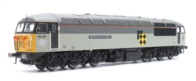 HORNBY 'OO' GAUGE R2647 BR/RF COAL SECTOR GREY CLASS 56 #56128 LOCO *DCC FITTED - Image 1 of 4