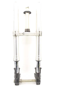 2008 KAWASAKI NINJA ZX6R ZX600P OEM FRONT FORKS SHOCK SUSPENSION SET PAIR - Picture 1 of 14