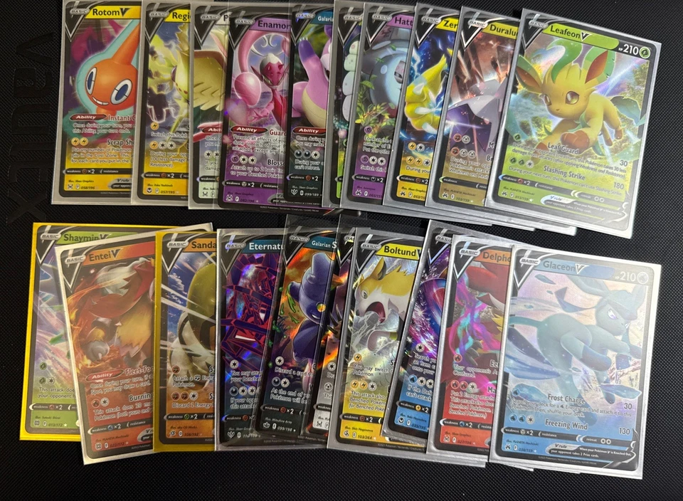 20x Pokémon V Card Lot – Ultra Rare Mix – Leafeon / Glaceon - Image 1 of 1