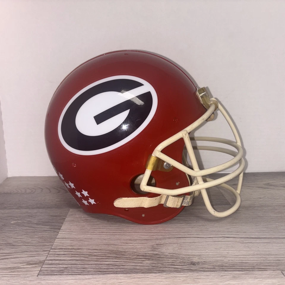 1979-1981 University of Georgia Riddell Football Helmet Full Size PAC-44   - Image 1 of 4
