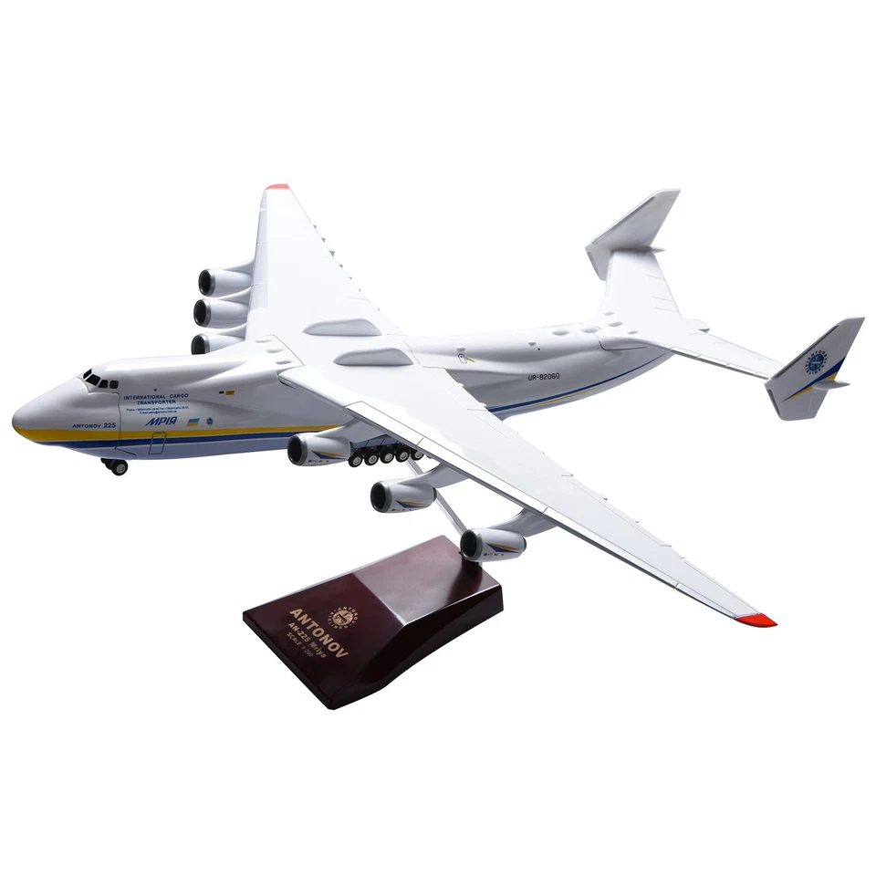 1/200 Antonov Ukraine An-225 Aircraft Strategic Transport Resin Plane Model B - Image 1 of 4