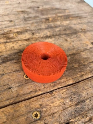 Cinta de barra de PVC con textura naranja NOS de colección - Bicicleta de carretera Muscle Tour - Mandarina Foto 1 de 3