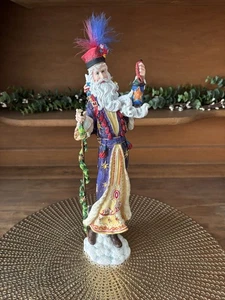 Figura lápiz de Navidad Lenox "Star Man" ~ 2005 ~ Estrella perdida en la parte superior del bastón - Imagen 1 de 12