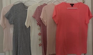 NWOT 6* Chic Women’s L Casual TeeJ.Crew Nice And Soft Vacation Boho Sweet Bundle - Picture 1 of 10