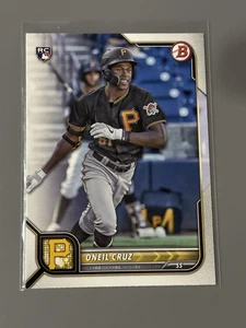 2022 Bowman Oneil Cruz RC #51 Pittsburgh Pirates Rookie Card - Picture 1 of 2