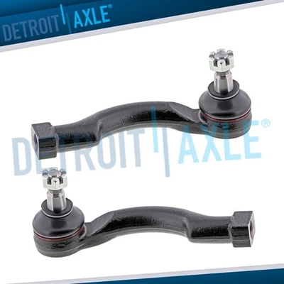 Front Outer Tie Rod Ends Set for 2003 2004 2005 2006 2007 2008 2009 Kia Sorento - Image 1 of 4