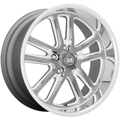 US Mags U130 Bullet 22x11 5x5" +18mm Gunmetal Wheel Rim 22" Inch Foto 1 de 4