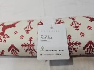 Tahoe Fair Isle Runner di Pottery Barn 18x108-45x274 - Foto 1 di 6