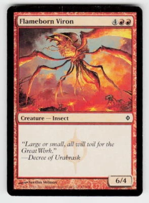 New Phyrexia #83 Flameborn Viron - Image 1 of 2