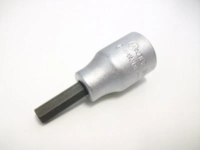 CARL WALTER WERKZEUGE Innensechskant Nuss Steckschlüssel Einsatz, 3/8" (10) Antrieb