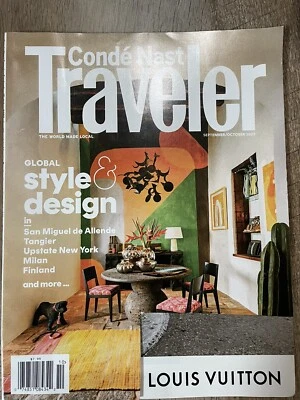 Conde Nast Traveler Magazine Sept/Oct 2023 Global Style & Design - Image 1 of 2