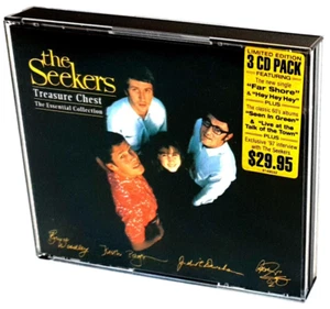 The Seekers-Treasure Chest (The Essential Collection) 3CD Pack 1997 Limited Edit - Picture 1 of 1