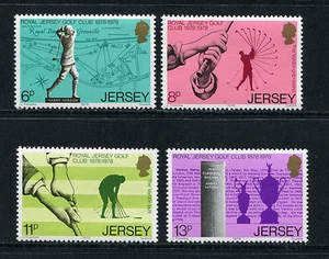 JUEGO DE ESTAMPILLAS JERSEY MNH UMM 1978 SG 183-186 ROYAL GOLF CLUB PRIMERA SERIE - Imagen 1 de 1