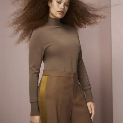 MAX MARA Plus 18 20 PANTALONES PALAZZO CAMEL PIERNA ANCHA MR 27 XXL Marina Rinaldi Foto 1 de 4