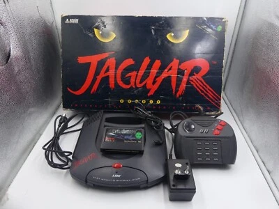 Atari Jaguar Interactive Multimedia System Console with Box EU PAL - Image 1 of 4