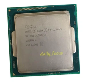 Intel Xeon E3-1276 v3 3.6 GHz LGA1150 4 cores 8 threads SR1QW CPU Processor 8 MB - Picture 1 of 4