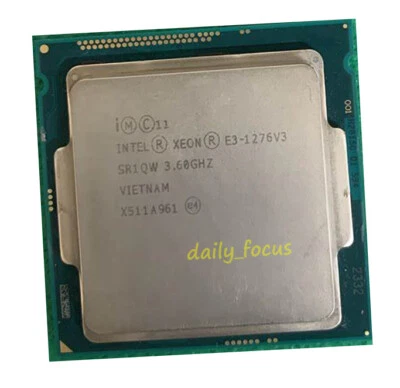 Intel Xeon E3-1276 v3 3.6 GHz LGA1150 4 cores 8 threads SR1QW CPU Processor 8 MB - Image 1 of 4