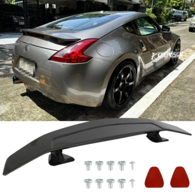 Alerón trasero ajustable de 46" para Nissan 370Z 2009-2021 alerón trasero de carreras Foto 1 de 4