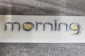 GENUINE KIA 2022 MORNING NEW EMBLEM 1EA 86310G6500 No Shine Matte Type - Picture 1 of 2