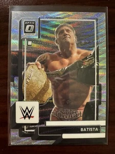 2023 Panini Chronicles WWE Batista Optic Silver Wave Parallel #353 - Picture 1 of 2