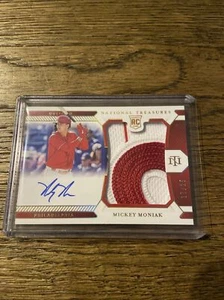 2021 Panini National Treasures Rookie Patch Autograph #184 Mickey Moniak 3 of 7 - Picture 1 of 6