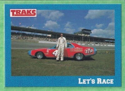 1991 Traks Richard Petty #4 Richard Petty Let's Race - Image 1 of 2