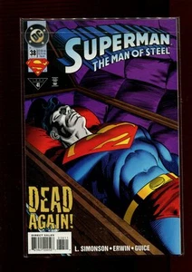 SUPERMAN THE MAN OF STEEL 38(9.2)(NM-)DC(b030) - Picture 1 of 1